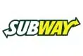 Subway logo with SUB in green and WAY in yellow, both words featuring arrows at the ends.